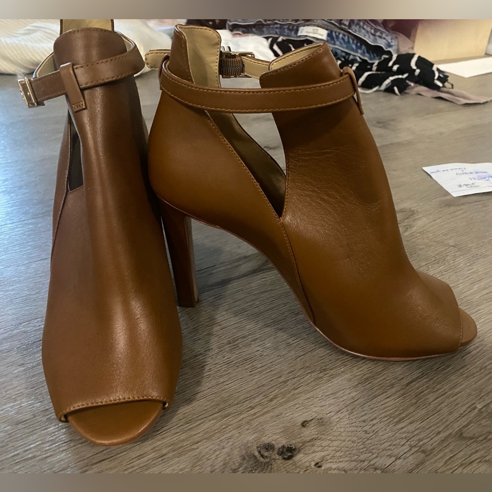 Michael Kors Peep-Toe Booties